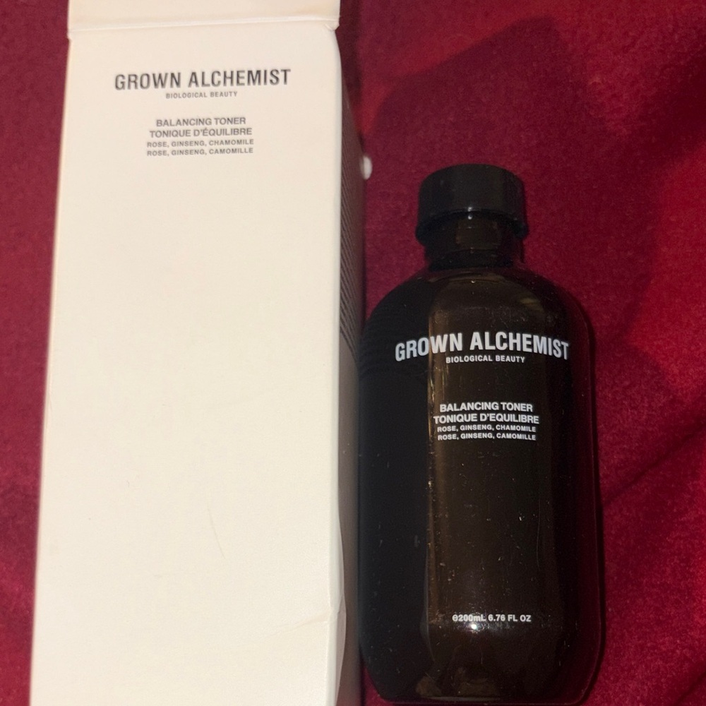 Grown Alchemist Skincare Toner in Black Bottle